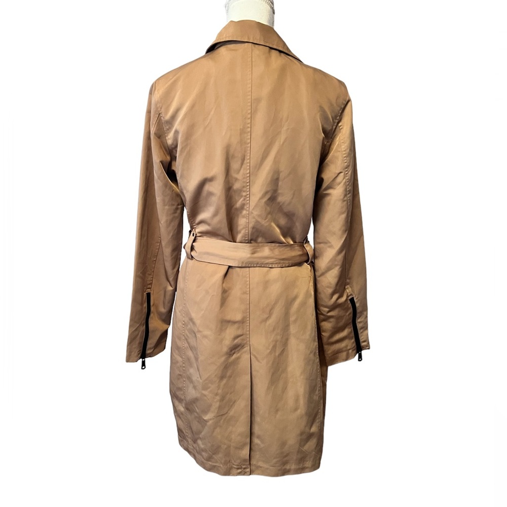 Avec Les Filles Belted Moto Rain Jacket - Picture 4 of 6